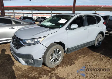 2021 Honda Cr-V 2Wd Ex-L z USA, uszkodzony, nr VIN 2HKRW1H88MH416568